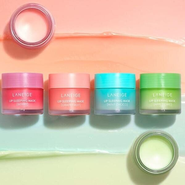 Набір бальзам-маски LANEIGE Sleeping Mask Mini Kit для губ відновлюючі, 4 шт х 8г - зображення 2