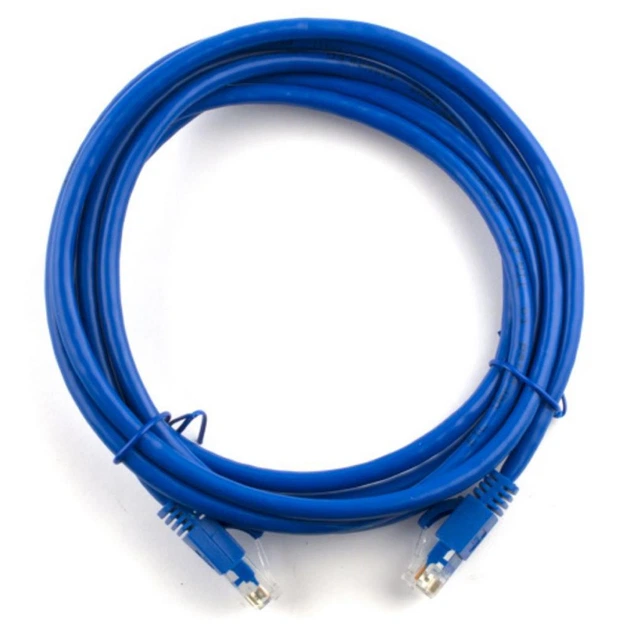 Патч-корд 1м, RJ-45, Cat.5e, CU, медь, синий Ritar (PCR-CU/1Be / 04270) - Фото 1 Патч-корд 1м, RJ-45, Cat.5e, CU, медь, синий Ritar (PCR-CU/1Be / 04270) - изображение 1