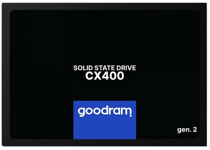 Накопитель SSD 256GB GOODRAM CX400 Gen.2 2.5" SATAIII 3D TLC (SSDPR-CX400-256-G2) - изображение 1