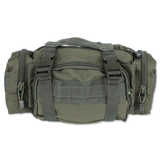 Тактическая Сумка на Пояс Mil-Tec Fanny Pack 340 x 160 x 80 мм Олива (13510001) - изображение 1