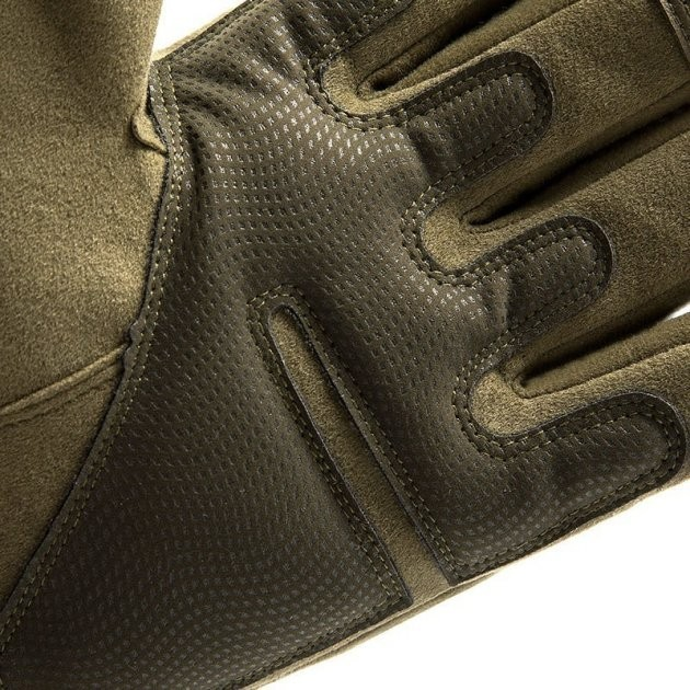 Тактические перчатки военно-армейские XL Зеленый - изображение 2
