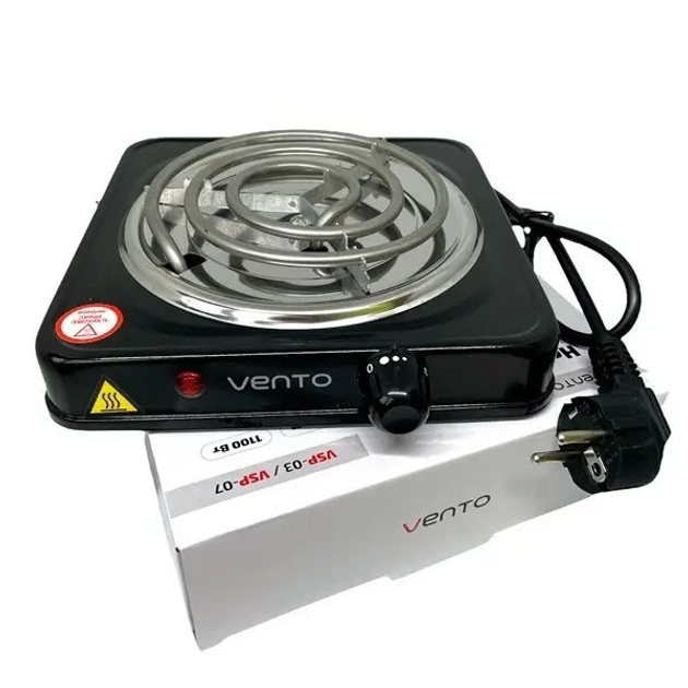 Электроплита настольная плита одноконфорочная Vento VSP-07 1100 ВТ .