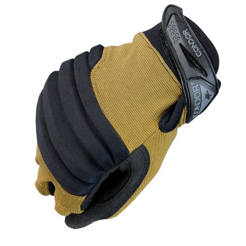 Тактичні захисні рукавички Condor STRYKER PADDED KNUCKLE GLOVE 226 Medium, Тан (Tan) - зображення 4