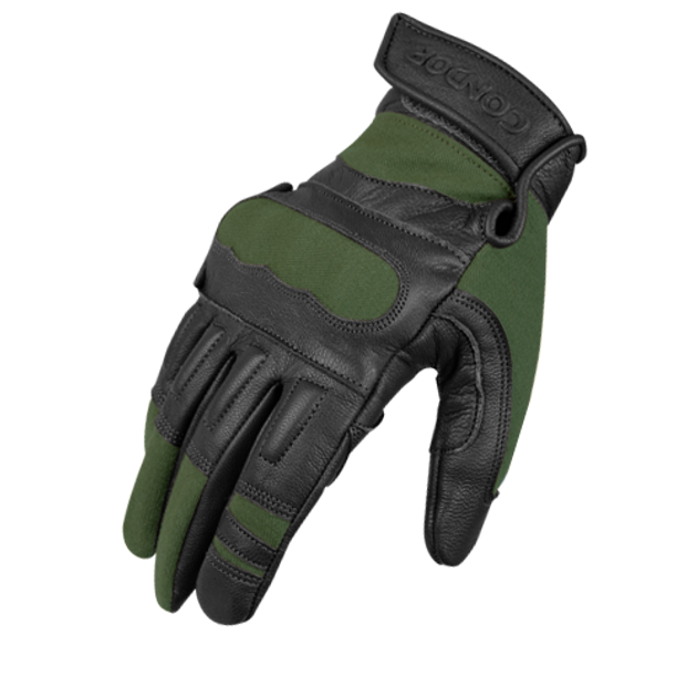 Тактичні кевларові рукавички Condor KEVLAR - TACTICAL GLOVE HK220 Medium, Sage (Зелений) - зображення 1
