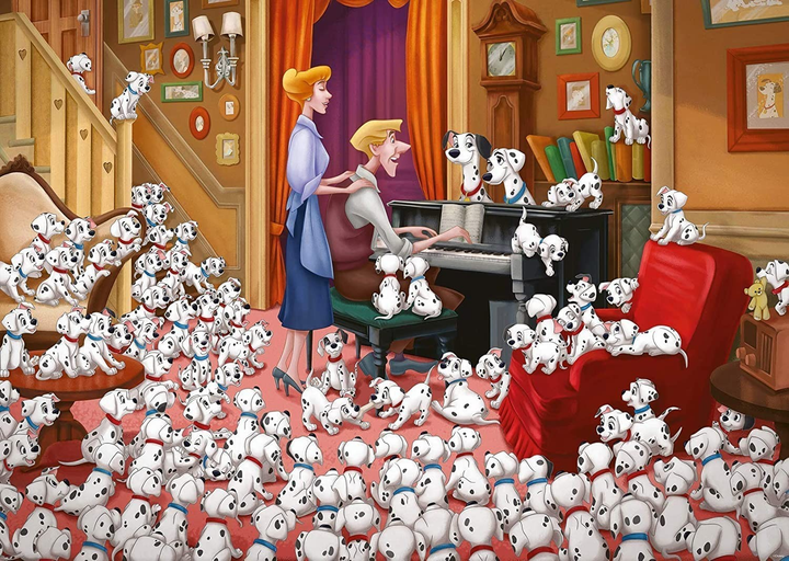 Пазл Ravensburger Collector's Edition Disney 101 Dalmations 101 Далматинець -1000 шт. (‎‎‎13973) - зображення 2