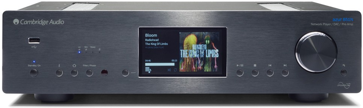 Мережевий програвач Cambridge Audio Azur 851N Black - зображення 1