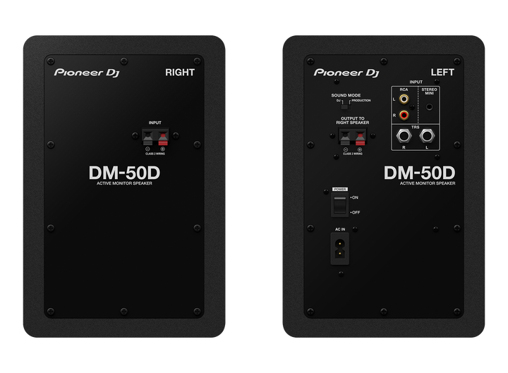 Студийные мониторы Pioneer DM-50D Black - изображение 3