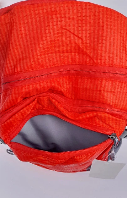 Рюкзак туристический 20 L с жесткой спинкой на 3 отделения 43x25x14 см Красный - Фото 4 Рюкзак туристический 20 L с жесткой спинкой на 3 отделения 43x25x14 см Красный - изображение 4