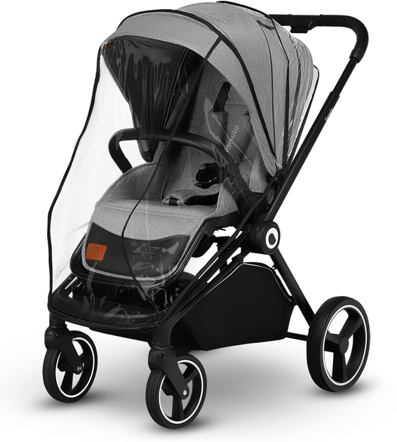 Универсальная коляска 2 в 1 Lionelo Mika 2in1 Grey Stone (5903771701754) - изображение 4