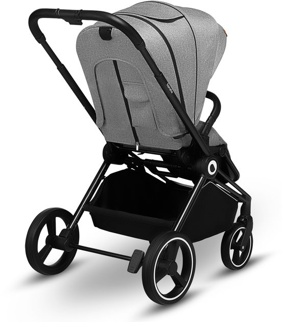 Универсальная коляска 2 в 1 Lionelo Mika 2in1 Grey Stone (5903771701754) - изображение 7