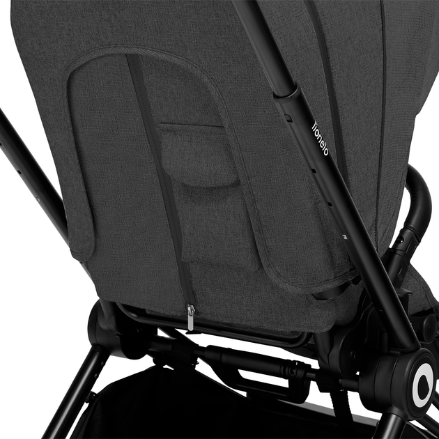 Универсальная коляска 2 в 1 Lionelo Mika 2in1 Grey Graphite (5903771701761) - изображение 9