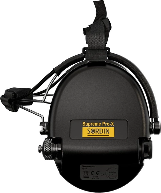Навушники тактичні активні Sordin Supreme Neckband 76302-X-02-S Black (5010007) - зображення 5