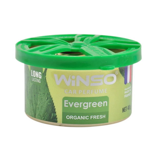 Ароматизатор Winso Organic Fresh Evergreen, 40g - Фото 1 Ароматизатор Winso Organic Fresh Evergreen, 40g - зображення 1