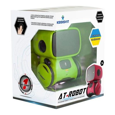 Интерактивный робот AT-Robot зеленый на украинском (AT001-02-UKR) (10-558041) - изображение 3