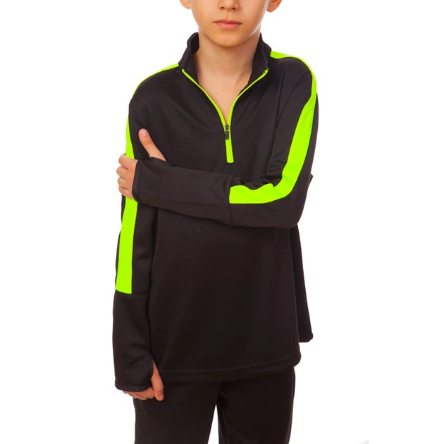 Костюм спортивний дитячий Zelart Dress LD-2002T зростання 125-135 см (26) Black-Green - Фото 2 Костюм спортивний дитячий Zelart Dress LD-2002T зростання 125-135 см (26) Black-Green - зображення 2