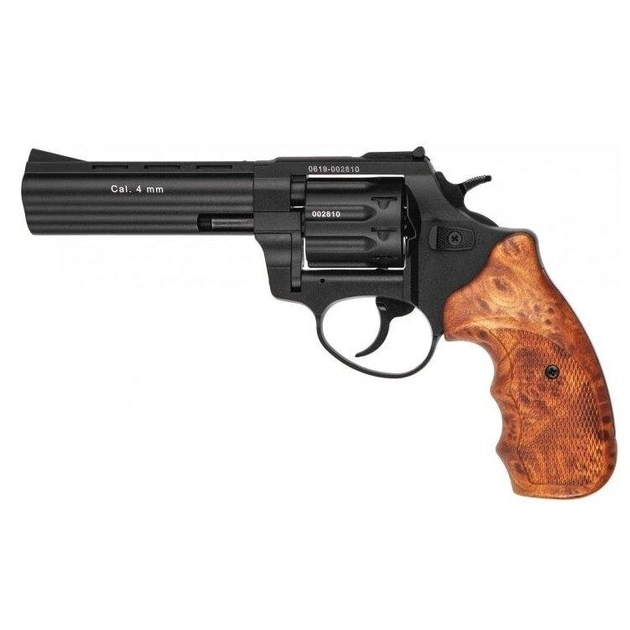 Револьвер под патрон Флобера Stalker 4.5" коричневая рукоятка под дерево (ST45W) 170 м/с - изображение 2