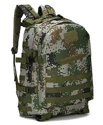 Міський тактичний штурмової військовий рюкзак TacticBag на 35-40литров Зелений піксель (st2836) - зображення 1