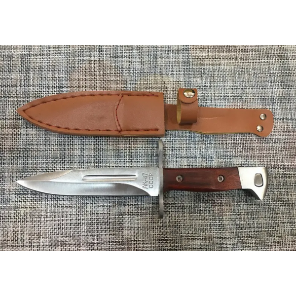 Охотничий туристический нож с Чехлом 26 см CL АК47 c фиксированным клинком (00000XAK47) - изображение 2