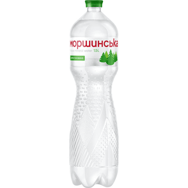 Упаковка мінеральної природної столової слабогазованої води "Моршинська" 1,5 л х 8 пляшок - изображение 3
