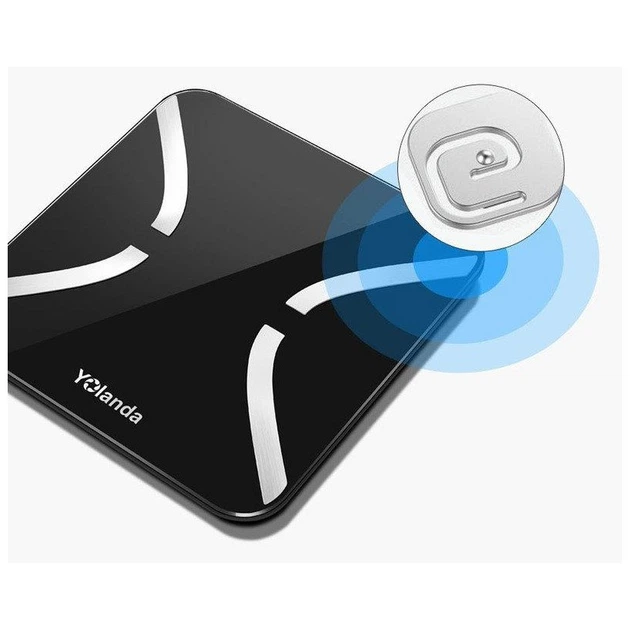 Весы напольные Yolanda Body Fat Composition Bluetooth Black (CS20M) - изображение 4