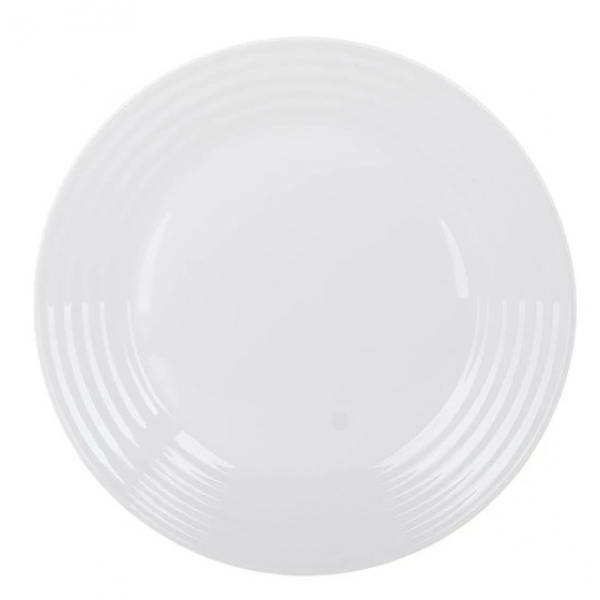 Тарілка десертна Luminarc Harena White L2786/P6445 19 см - Фото 1 Тарілка десертна Luminarc Harena White L2786/P6445 19 см - зображення 1