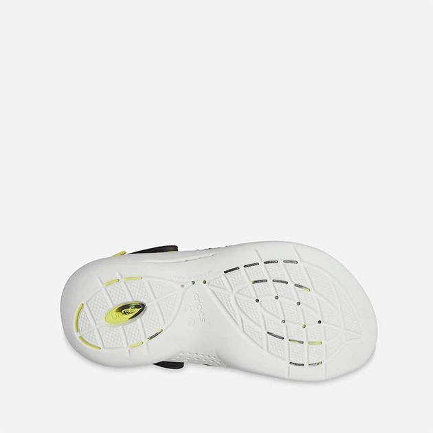 メル29681　1207 Сабо Crocs LiteRide 360 Marbled Clog 207634-02K M7W9 39 чорний із