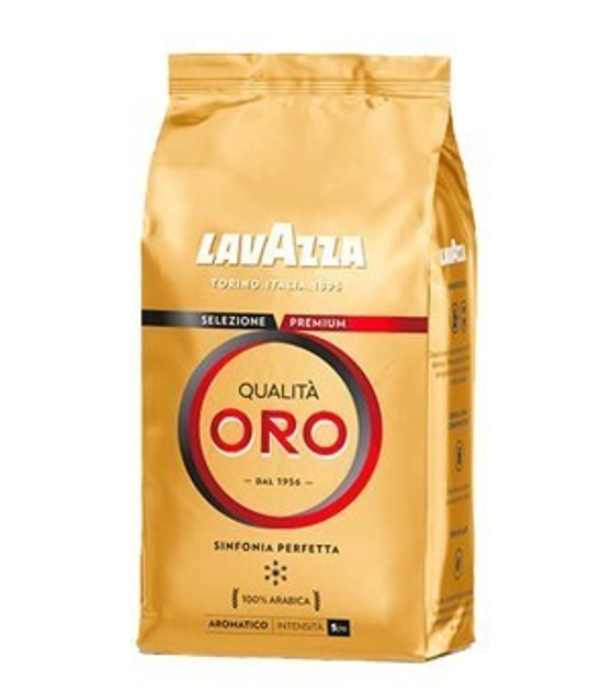Купить Кофе в зернах Lavazza Qualita Oro 1 кг – ROZETKA. Выгодная цена ...