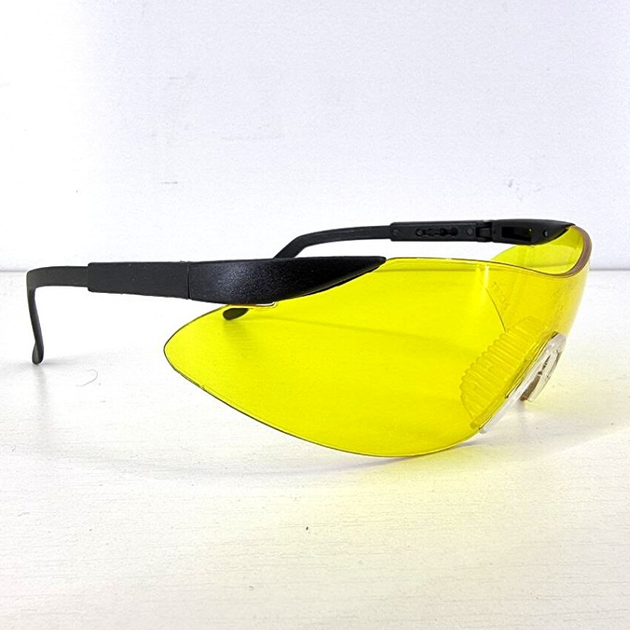 Очки тактические защитные противоосколочные Reis желтые класс защиты 1 - изображение 1