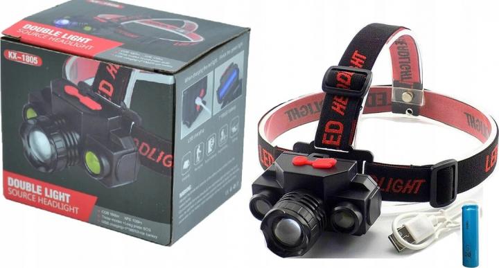 Ліхтар налобний BL COB XPE KX-1805 usb charge IS3) (1805KXFNRNLB) CLS55 - зображення 6