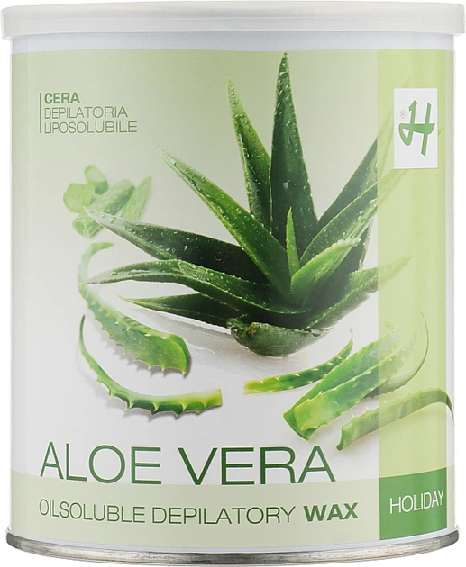 Віск для депіляції "Алое Віра" - Holiday Depilatory Wax Aloe 400ml (999085-46158) - зображення 3