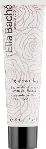 Медово-миндальный отшелушивающий бальзам - Ella Bache Roses' Your Day Honey-Almond Balm Scrub-Mask 150ml (662897-27499) - изображение 1