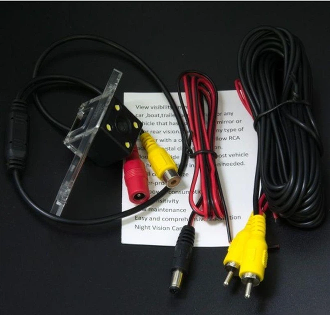 Штатная камера заднего вида Kia Sportage 2000-2012 (КЗШ-0220-1) CVBS turning lines - изображение 6