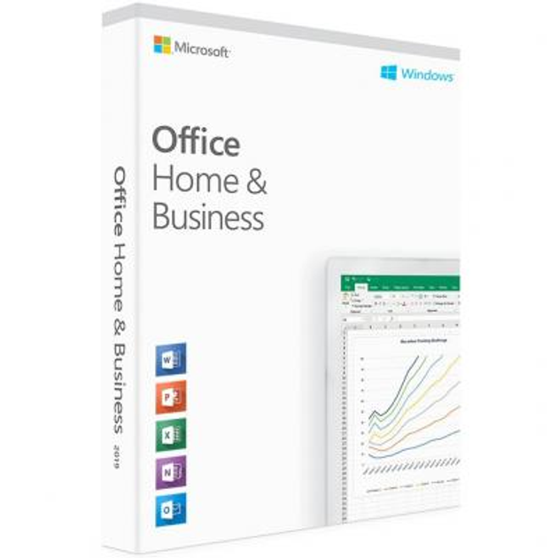 Офісний додаток Microsoft Office 2019 Home and Business English Medialess P6 (T5D-03347) - зображення 1