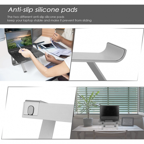 Подставка для ноутбука Sendowtek Laptop Stand Gray (FG-147) - изображение 5
