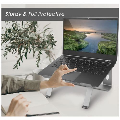 Подставка для ноутбука Sendowtek Laptop Stand Gray (FG-147) - изображение 6