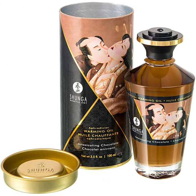 Huile Chauffante Aphrodisiaque Chocolat Enivrant 100ml