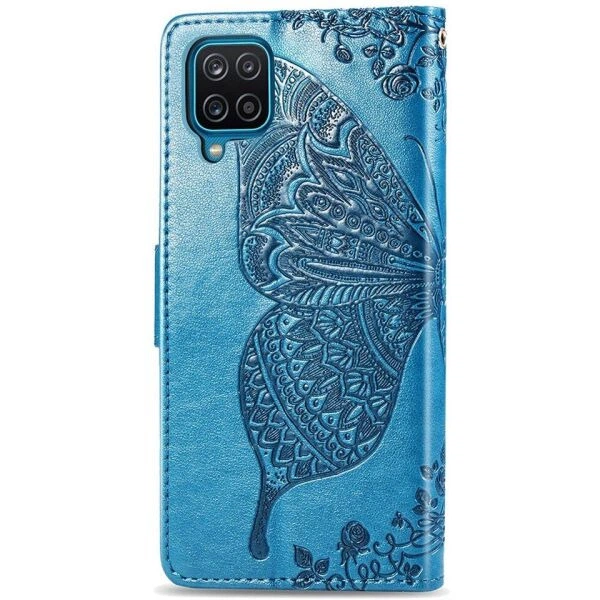 Чехол UniCase Butterfly Pattern для Samsung Galaxy M33 (M336) - Blue - изображение 3