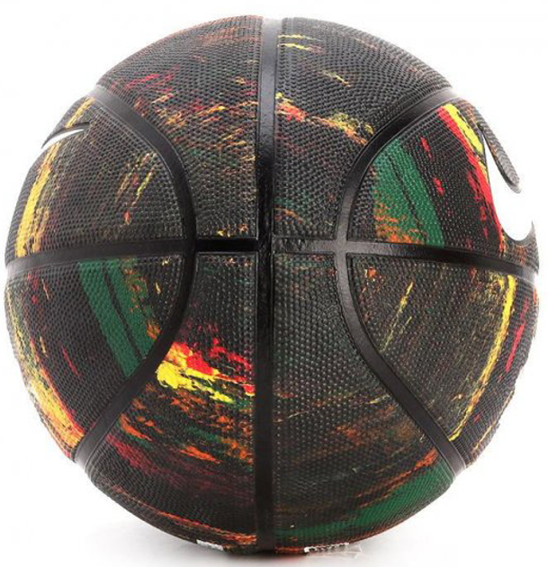 М'яч баскетбольний Nike Everyday Playground 8P Next Nature Deflated Size 7 Multi / Black / White (N.100.7037.973.07) - зображення 3