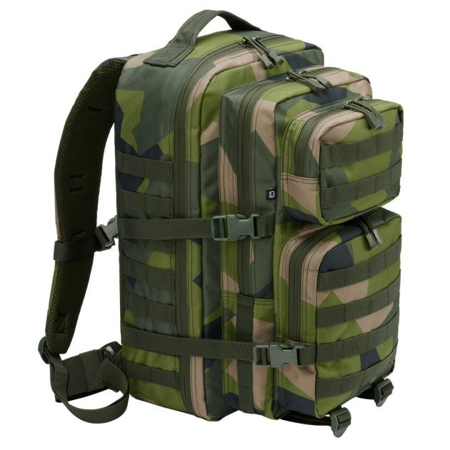 Військовий тактичний рюкзак Brandit Molle US Cooper Swedish camo 40 л - зображення 1