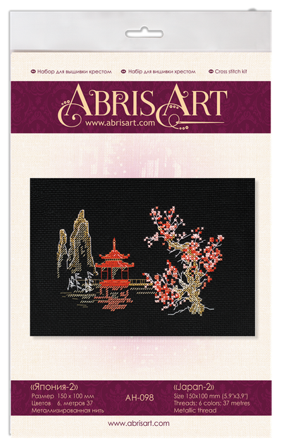 Набор для вышивки крестом "Япония-2" Абрис Арт AH-098 - изображение 3