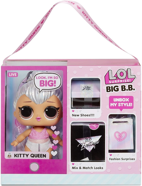 L.O.L SURPRISE Big B.B. Kitty Queen 573074 LOL Big Baby ROZETKA