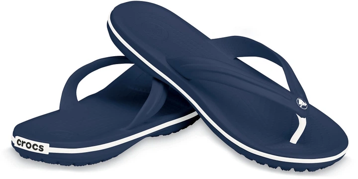 В'єтнамки Crocs Crocband Flip 43 Темно-синій 11033 - Фото 6 В'єтнамки Crocs Crocband Flip 43 Темно-синій 11033 - зображення 6