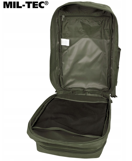 Рюкзак тактичний MIL-TEC ASSAULT 36L OLIVE - зображення 2