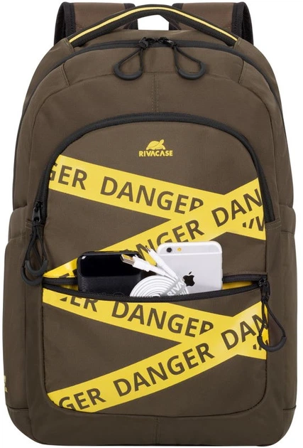 Torba na laptopa RIVACASE 5431 15.6" Khaki - obraz 5