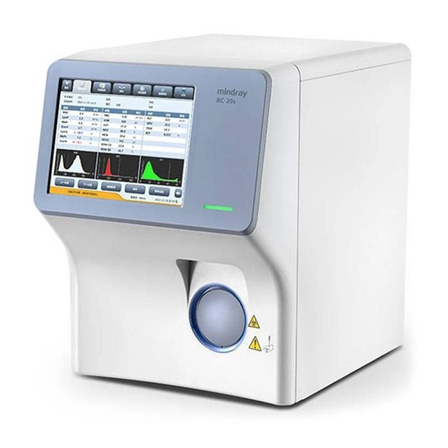 Аналізатор гематологічний автоматичний Mindray BC-20s 3-diff аналіз венозної та капілярної крові дослідження 19 параметрів 40 тестів/год розчини в комплекті - зображення 1