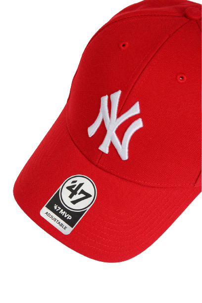 Кепка MVP 47 Brand YANKEES/YANKEES One Size Grey/Red B-MVP17WBV-RD - изображение 4