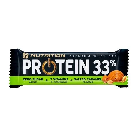 Протеиновый батончик Go On Nutrition Protein Bar 33% 50 г Соленая карамель - изображение 1