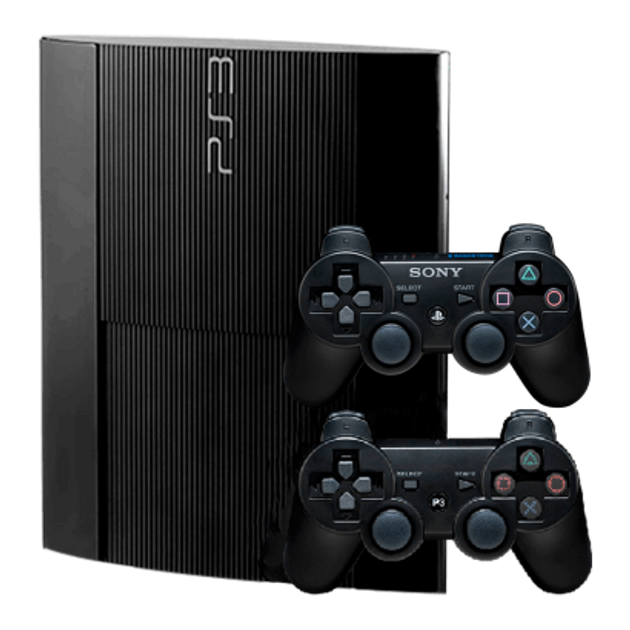 Набор Консоль Sony 3 Super Slim Black 500GB Б/У + Геймпад Беспроводной Sony PlayStation 3 Dualshock Black Б/У – цены, кредит, оплата в интернет-магазине ROZETKA от продавца: RM
