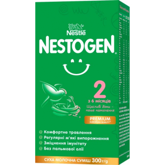 Дитяча суміш Nestogen 2 L. Reuteri з 6 міс. 300 г (1000124) - зображення 1