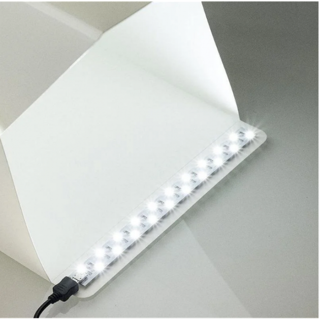 Световой Лайт бокс с 2x LED подсветкой для предметной макросъемки 30 х 30 см - изображение 6